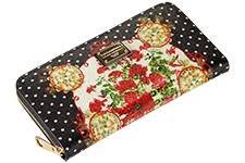 DOLCE&GABBANA женский кошелек на молнии 1195 DOLCE&GABBANA женский кошелек на молнии 1195