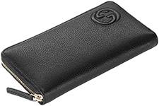 GUCCI мужской кошелек на молнии 1114 черный GUCCI мужской кошелек на молнии 1114 черный
