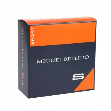  Ремень кожаный Miguel Bellido коричневый
