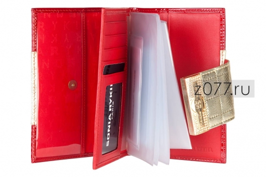 SONIA RYKIEL органайзер для паспорта и автодокументов 677 красный