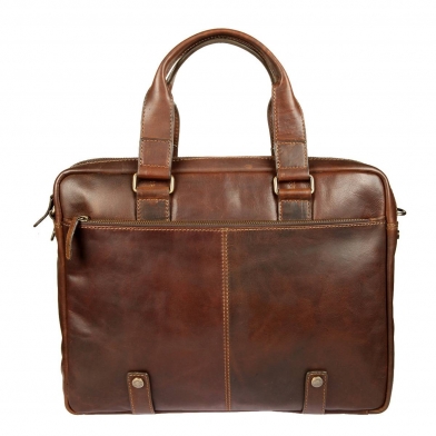 Бизнес-сумка Gianni Conti 1221265 dark brown