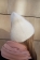 Женская шапка прямая белая из ангоры
