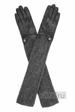 ROBERTO CAVALLI перчатки женские длинные 813 черные