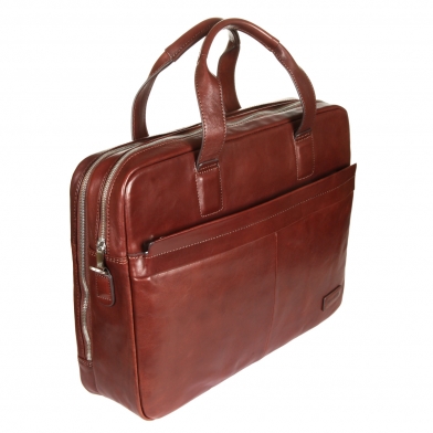 Бизнес-сумка Sergio Belotti 9954 VEGETALE brown
