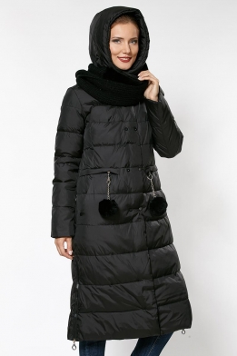Женское пальто Dibu черное