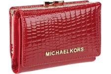 Michael Kors кошелек женский 3311 красный лакированный Michael Kors кошелек женский 3311 красный лакированный