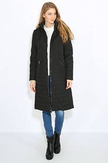 Женское пальто Zaal 100013 черное