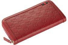 GUCCI кошелек женский на молнии 6294 красный GUCCI кошелек женский на молнии 6294 красный