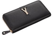Yves Saint Laurent женский кошелек 598 черный Yves Saint Laurent женский кошелек 598 черный