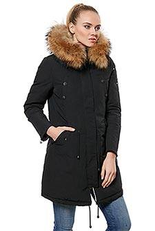 Moose Knuckles женская куртка зимняя 1525 черная