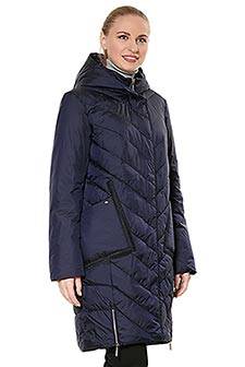 Icedewy женское пальто 99639 темно-синее