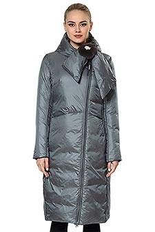 COMSTIL пальто женское 127-112 серо-зеленое