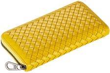 BOTTEGA VENETA кошелек женский на молнии 051 желтый BOTTEGA VENETA кошелек женский на молнии 051 желтый