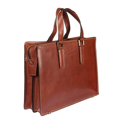 коричневая мужская сумка