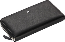 Montblanc мужской кошелек-клатч на молнии 0416 черный Montblanc мужской кошелек-клатч на молнии 0416 черный