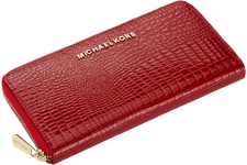 Michael Kors кошелек женский 3346 красный лакированный Michael Kors кошелек женский 3346 красный лакированный