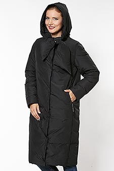 Yfirenix пальто женское черное