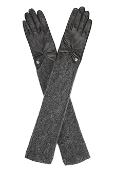 ROBERTO CAVALLI перчатки женские длинные 813 черные