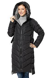 SNOWPOP женское пальто 6633 черное
