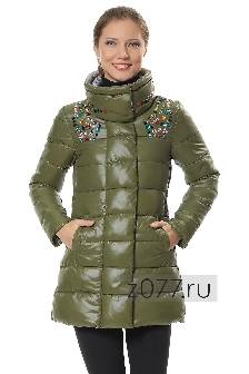 Куртка женская QBY 6862 хаки 