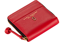 Женский кошелек Marc Jacobs на молнии красный Женский кошелек Marc Jacobs на молнии красный