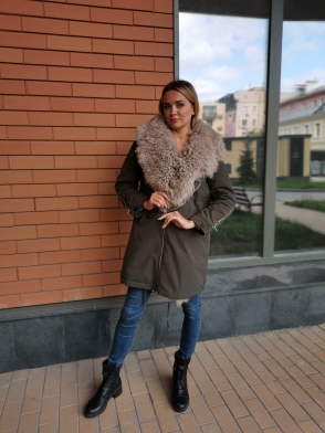 Парка теплая