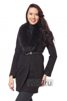 ZAAL пальто женское 1063 черное