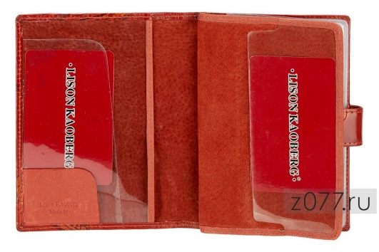 LISON KAOBERG обложка паспорт+авто 5262 коричневая