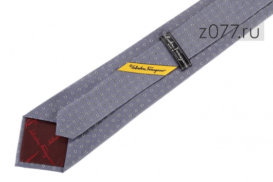 Salvatore Ferragamo галстук мужской 1203 серый