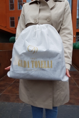 Gilda Tonelli деловая красная сумка