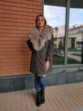 Парка теплая
