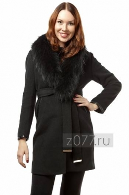 ZAAL пальто женское 704 черное