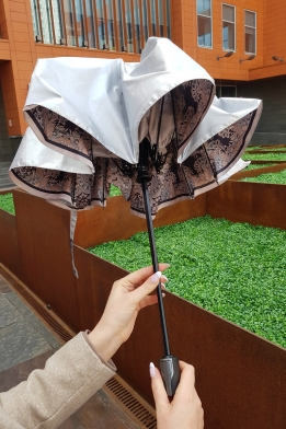 Стильный зонт три слона