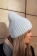 Женская шапка из ангоры с отворотом
