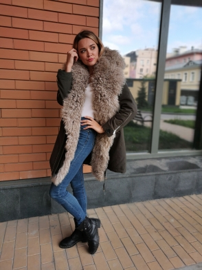 Парка теплая