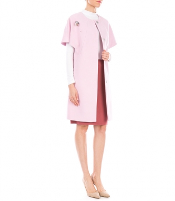 Пальто женское Nurmani 100030 розовое