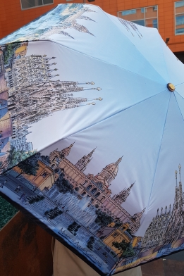 Зонт три слона автомат Барселона