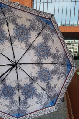 Зонт женский c рисунком внутри купола
