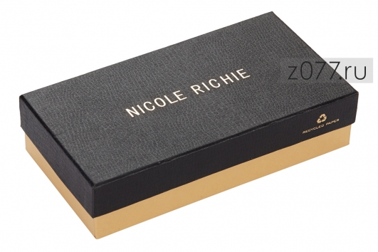 Nicole Richie мужской кошелек клатч на молнии 15150 темно-коричневый