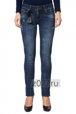 DSQUARED джинсы женские 12790 темно-синие