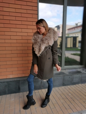 Парка теплая