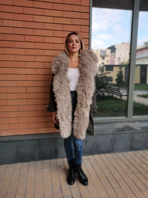 Парка теплая