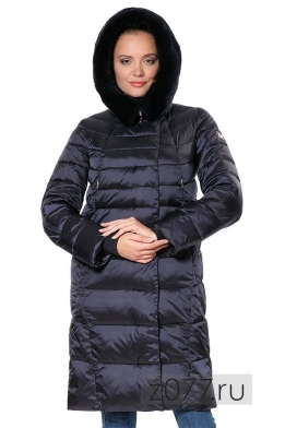 Batterflei пальто женское 1712-2 темно-синее