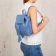 Небольшой женский рюкзак Clare Blue