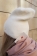 Объемная женская шапка Ванесса