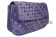 Фиолетовая сумочка с поясом