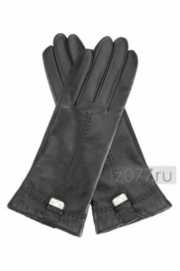 GUCCI перчатки женские кожаные 806 черные