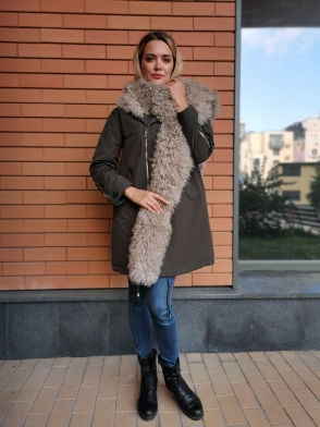 Парка теплая