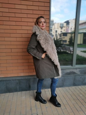 Парка теплая