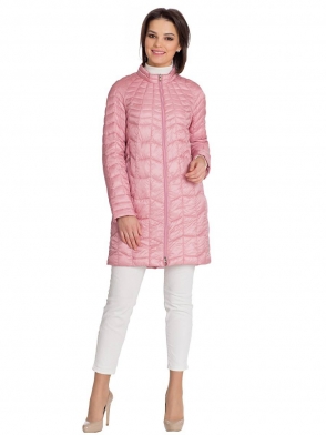 Женское пальто Zaal 100010 розовое